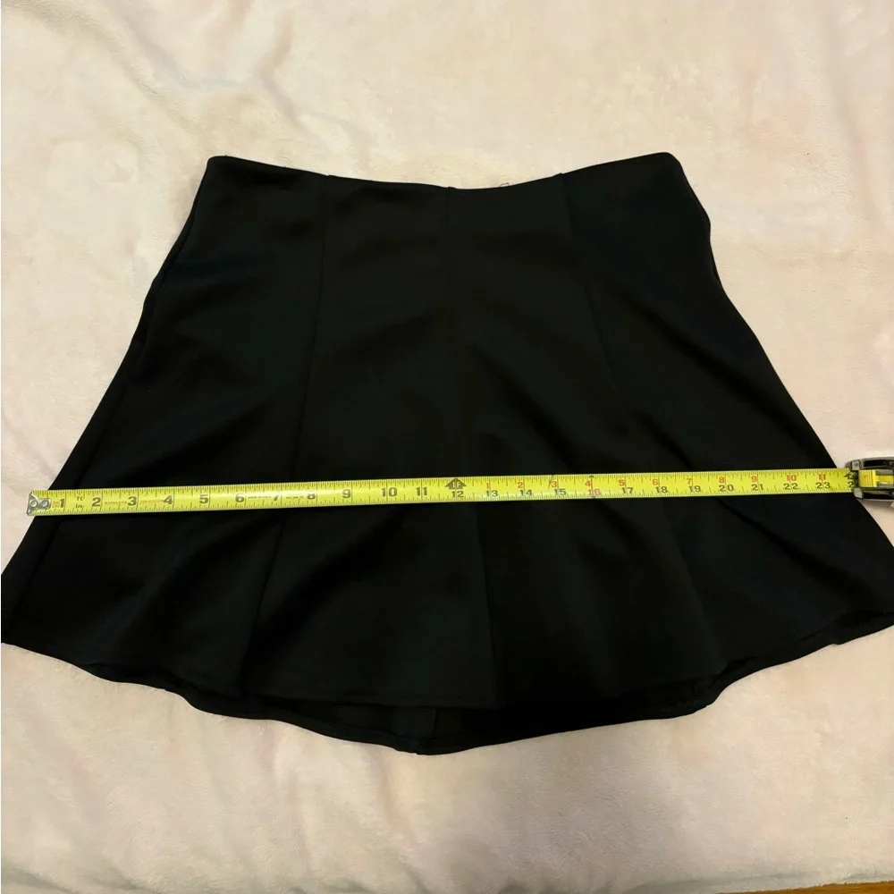 Princess Vera Wang Black A-line Flare Mini Skirt - Size 11 - Picture 4 of 10